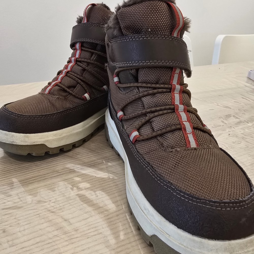 H&M Brown Kids Waterproof Boots - Picture 4 of 4